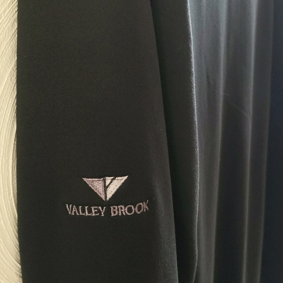 ⛳NWOT Men's Ashworth Lined 3/4 Zip Long Sleeve Pullover with Valley Brook Logo - Picture 4 of 6